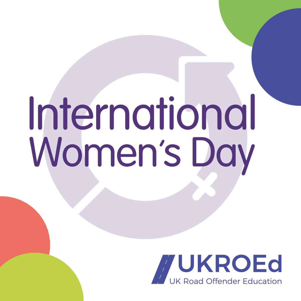International Women's Day UKROEd logo