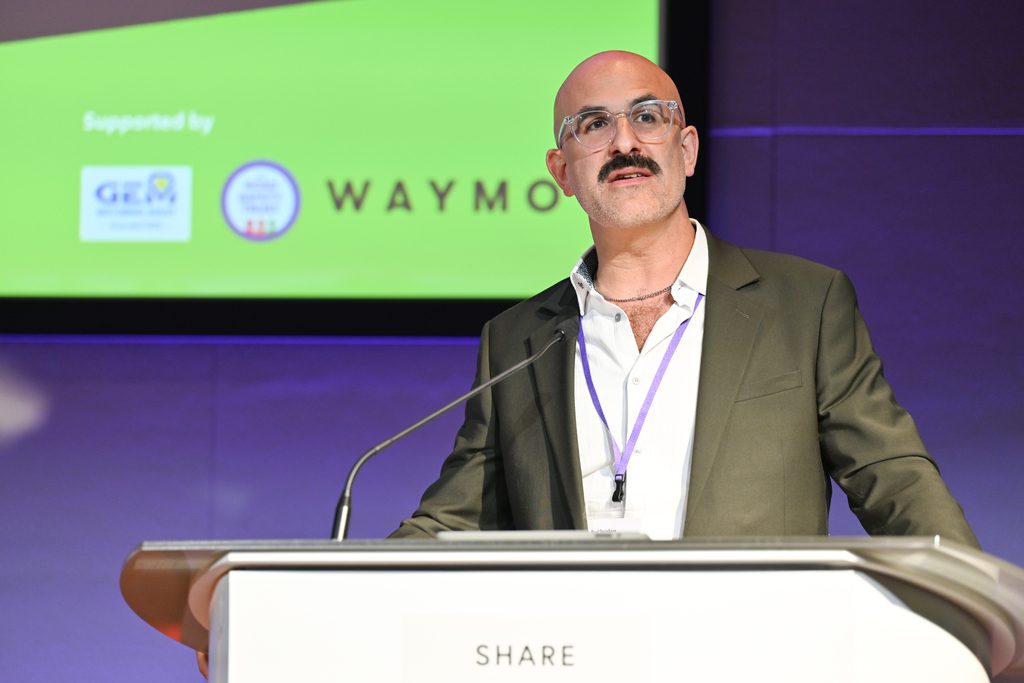 The Road Safety Trust's Deputy CEO Paul Steinberg speaks at the Mature Drivers Conference
